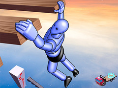 Gêm Simulaitr Parkour Ragdoll ar-lein