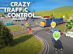 Gêm Rheolaeth Traffig Crazy ar-lein