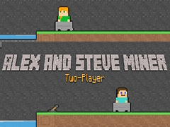 Gêm Alex a Steve: Mwyllwr Dau Chwaraewr ar-lein