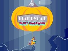 Gêm FlappyCath Halloween Crazy ar-lein