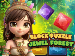 Gêm Puzzle Bloc Gemwaith Coedwig ar-lein