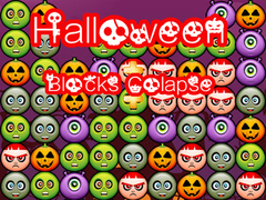 Gêm Sychder Bloc Hallowe'en ar-lein