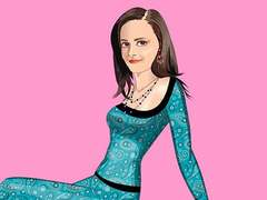 Gêm Addurno ar gyfer Alexis Bledel ar-lein