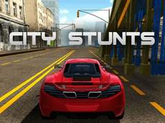 Gêm Stunts yn y Ddinas ar-lein