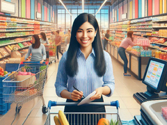 Gêm Simulator Supermarket ar-lein