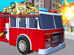 Gêm Simulated Driving Fire Truck ar-lein
