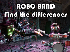 Gêm Band Robot - Canfod y Gwahaniaethau ar-lein