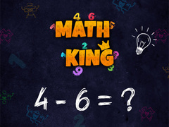 Gêm Brenin Mathemateg ar-lein