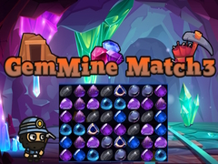 Gêm GemMine Match 3 ar-lein