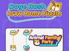 Gêm Doge Rush: Darlun Pŵl Cartref ar-lein