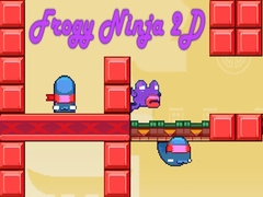 Gêm Ninja Frogo 2D ar-lein