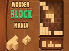 Gêm Mania Cblokiau Pren ar-lein