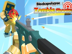 Gêm Blockapocalyps: Syddwr Zombie ar-lein