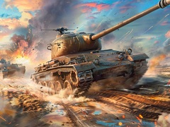 Gêm Tanques Brwydro: Storm Cyntaf ar-lein