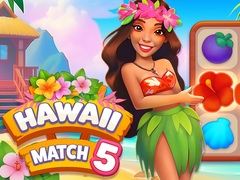 Gêm Hawaii Cydweddiad 5 ar-lein