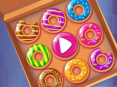 Gêm Doughnuts Cydweddu ar-lein