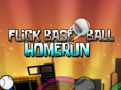Gêm Flick Baseball Super Home Run ar-lein