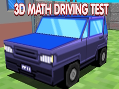 Gêm Prawf Gyrrwr Mathemateg 3D ar-lein