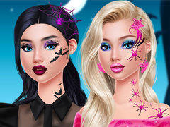 Gêm Makeup Halloween Diwylliann Pop ar-lein
