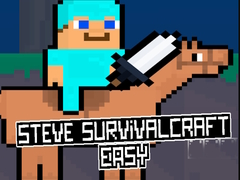 Gêm Steve DrosgeddCraft Hawdd ar-lein