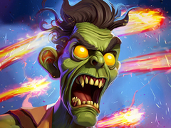 Gêm Amddiffyn Zombie: Rhyfedd ar-lein