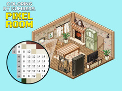 Gêm Pictiwl gyda Rhifau: Ystafelloedd Pixel ar-lein
