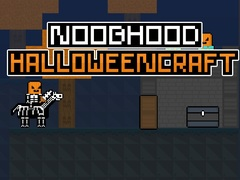 Gêm Noobhood Halloweencraft ar-lein