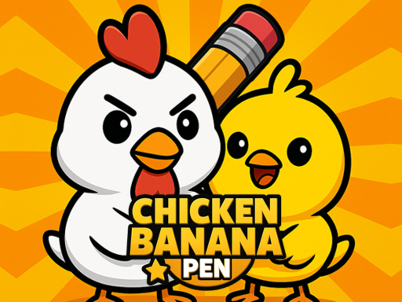 Gêm Pen Banana Cyw Iâr ar-lein