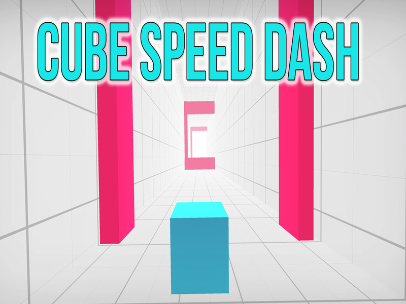 Gêm Dash cyflymder ciwb ar-lein