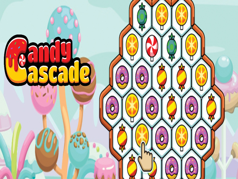 Gêm Candy Cascade ar-lein