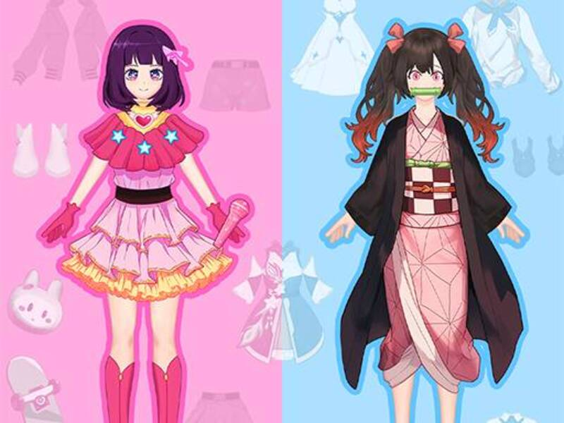 Gêm Dol anime- merch cosplay DIY ar-lein