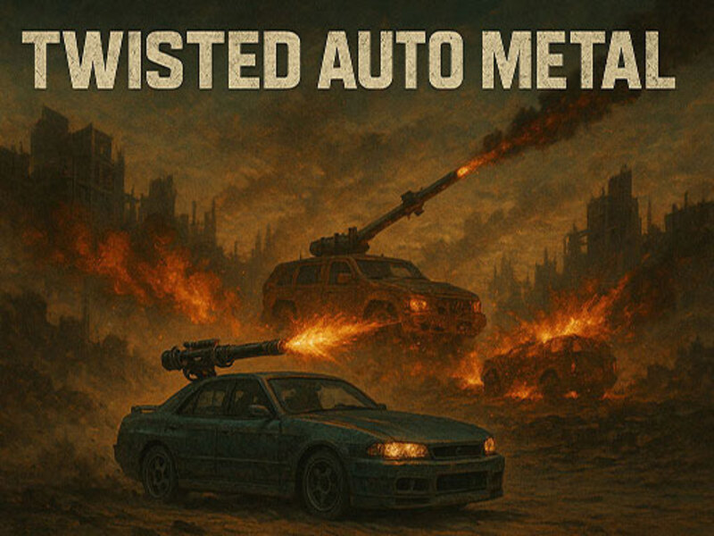 Gêm Metel Auto Twisted ar-lein