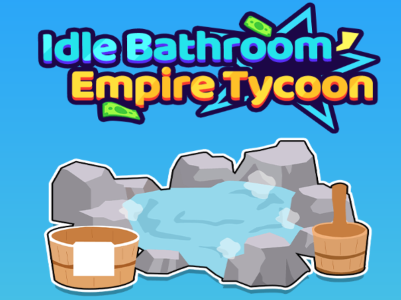 Gêm Tycoon ymerodraeth ystafell ymolchi segur ar-lein
