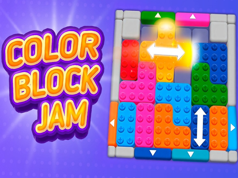 Gêm Jam bloc lliw ar-lein