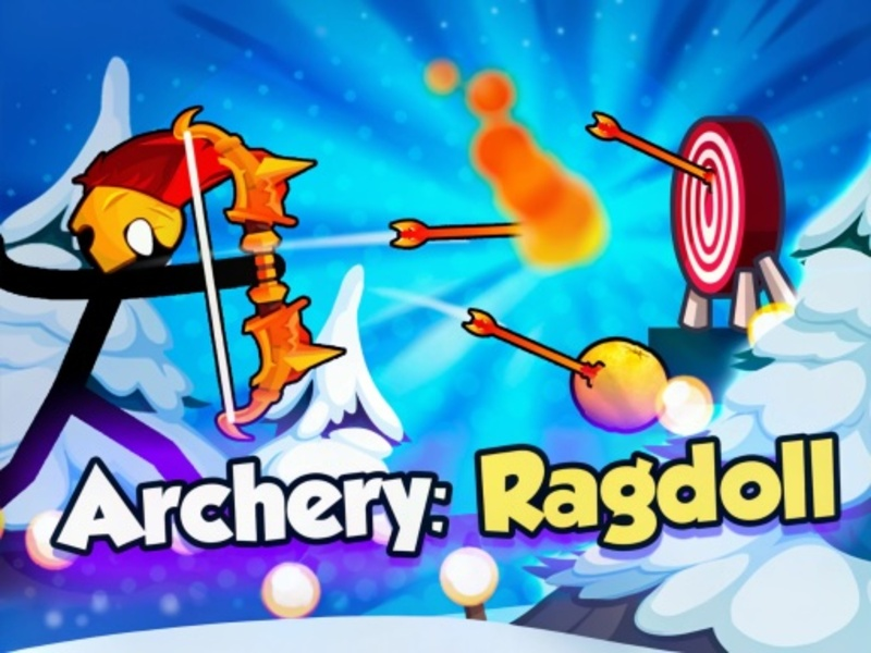 Gêm Saethyddiaeth Ragdoll ar-lein
