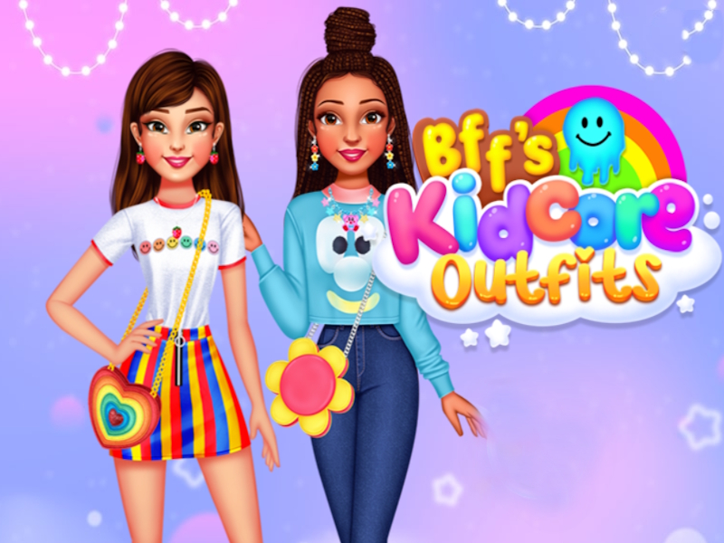 Gêm Gwisgoedd Kidcore BFFS ar-lein