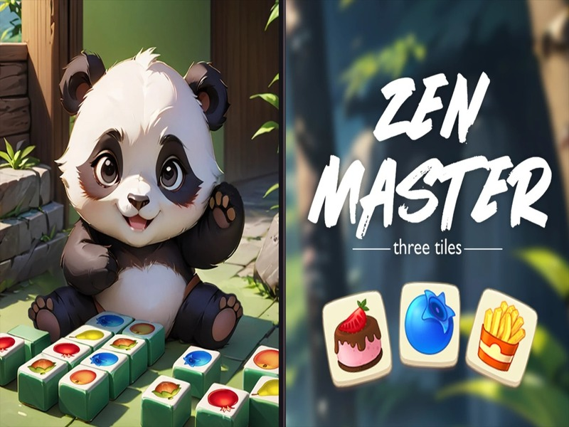 Gêm Zen Master 3 Tiles ar-lein