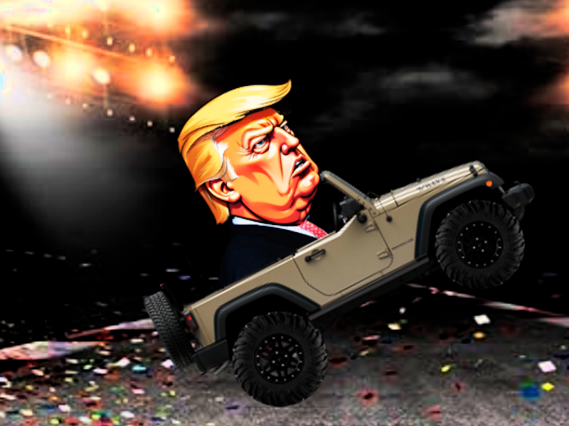 Gêm Her Olwyn Trump ar-lein