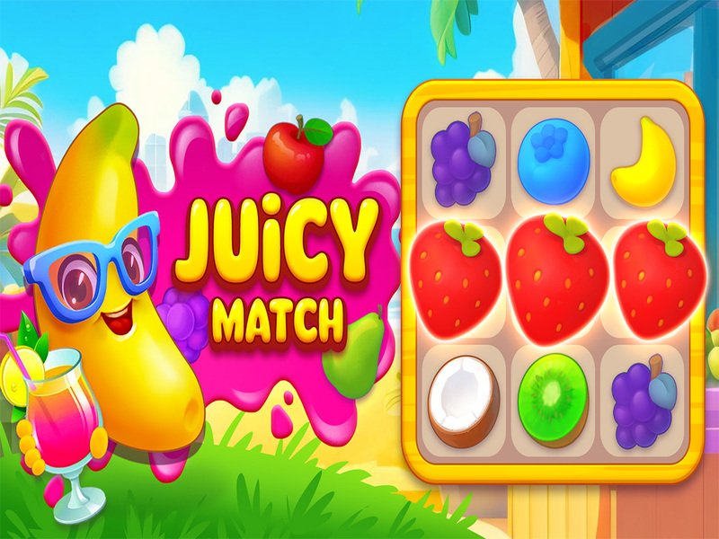 Gêm Cydweddiad Juicy ar-lein