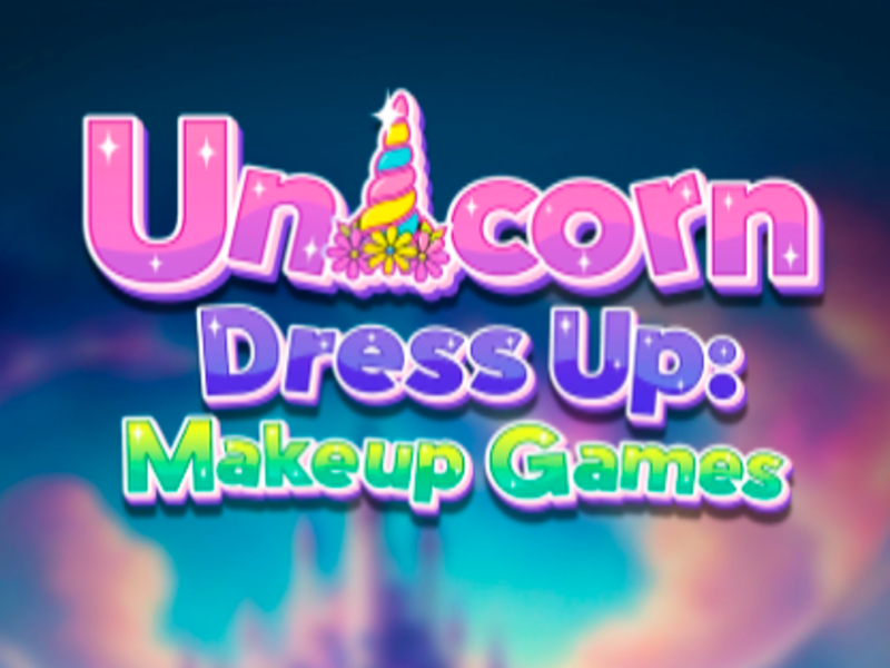 Gêm Gwisg Unicorn: gemau colur ar-lein