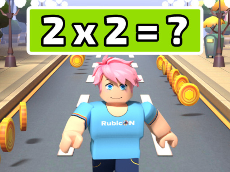 Gêm Rhedwr mathemateg ar-lein