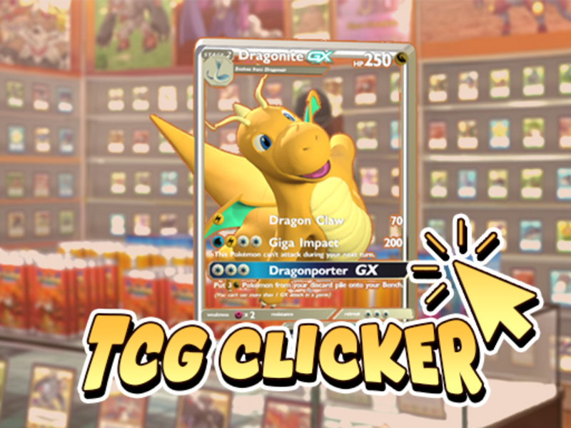 Gêm Cliciwr Cerdyn TCG ar-lein