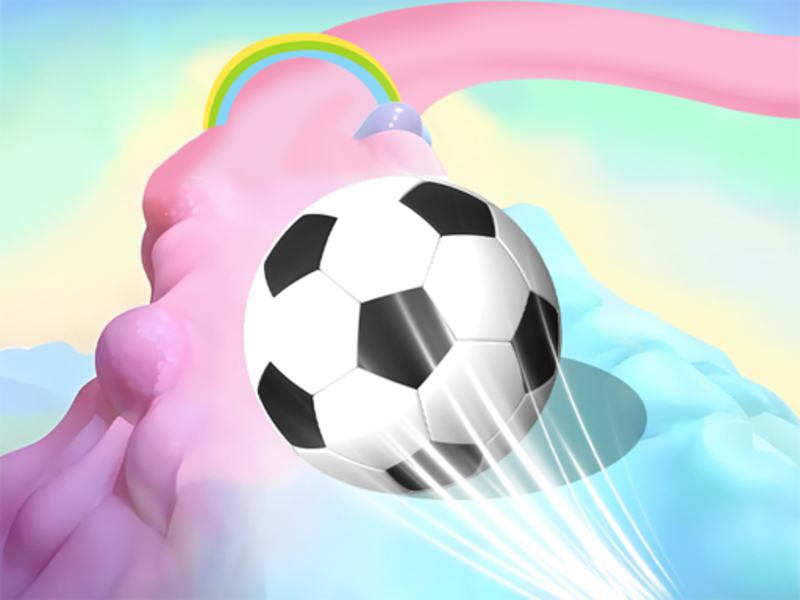 Gêm Ras bêl dreigl 3d ar-lein