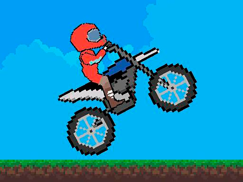 Gêm Motocrós oddi ar y ffordd ar-lein