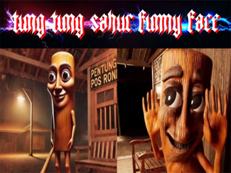 Gêm Wyneb doniol tung tung sahur ar-lein