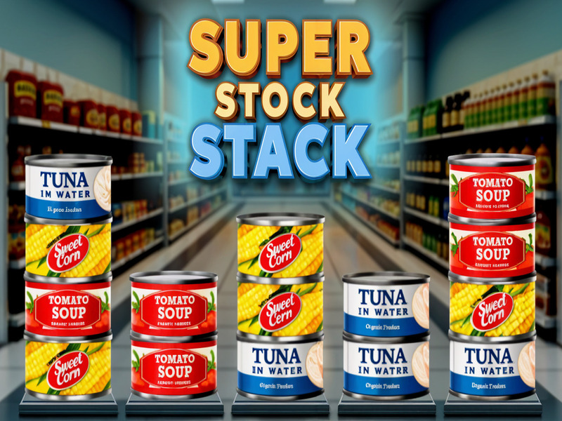 Gêm Pentwr stoc super ar-lein