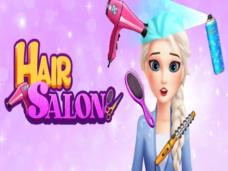 Gêm Salon Gwallt: Salon Harddwch ar-lein
