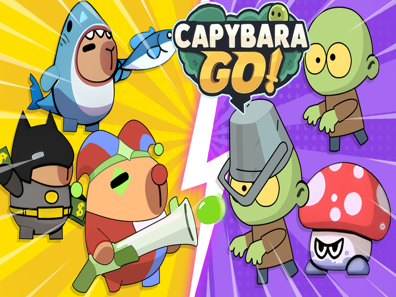 Gêm Capybara Ewch! ar-lein