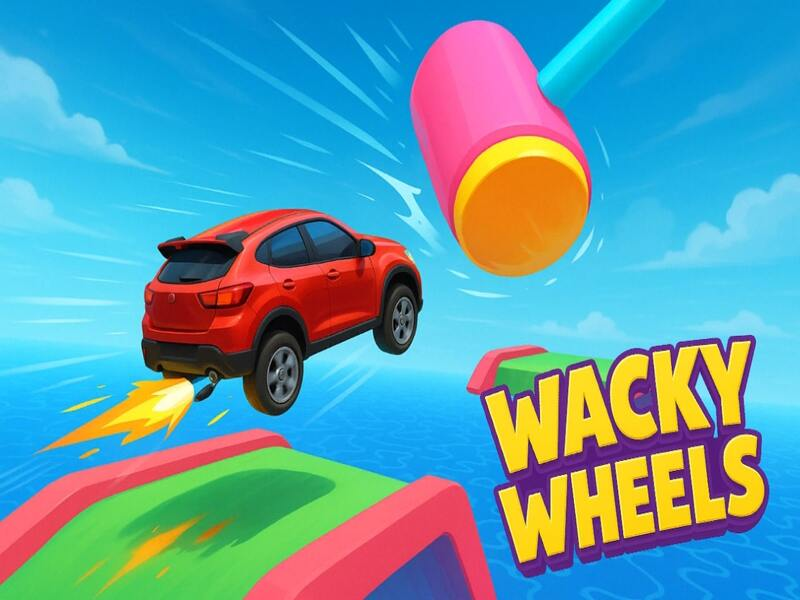 Gêm Olwynion wacky ar-lein