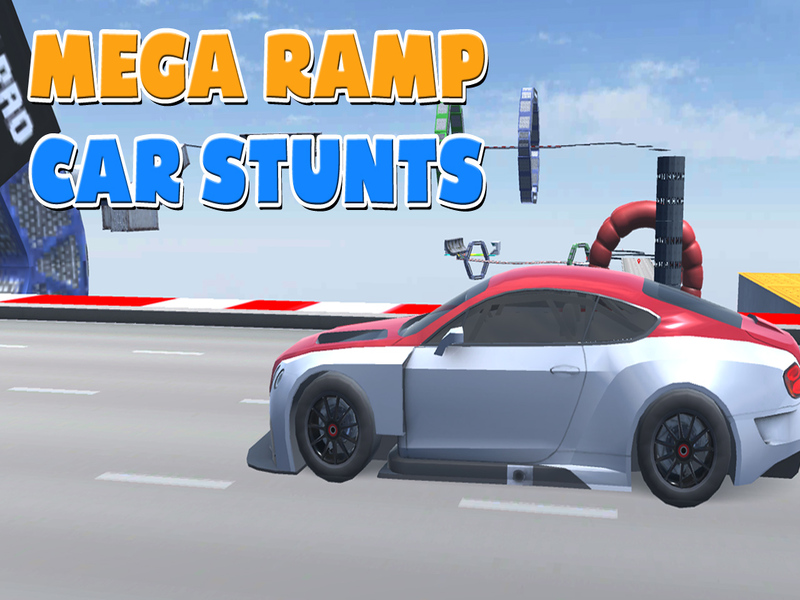 Gêm Styntiau car mega ramp ar-lein
